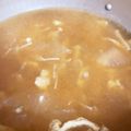 ポムポムポヨコ's cooksnap of when they made カブとえのきの生姜入り味噌汁～❣❣.