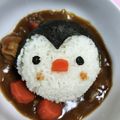 ゆうまいズ's cooksnap of when they made 【デコカレー】超簡単！ペンギンのカレー♪.