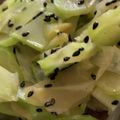 MULA's cooksnap of when they made ブロッコリーの茎で♪鶏がら塩ナムル.