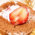 ハラクン's cooksnap of when they made 新聞紙で作るロールケーキ型.