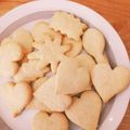 ちゃろーる's cooksnap of when they made ♡バレンタインに！基本の型抜きクッキー♡.