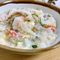 クックＦ8ＪＷ40☆'s cooksnap of when they made 残りご飯でかんたん中華粥.