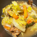 ぷーとんR's cooksnap of when they made 白菜とイワシ缶のみぞれ煮.