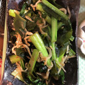 はなはながっぱ's cooksnap of when they made 小松菜とわかめとじゃこの炒め物.
