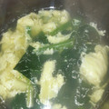 ちゃちゅ2's cooksnap of when they made 生姜香るほうれん草と卵のスープ♪.