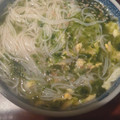 あつななママ's cooksnap of when they made 簡単☆アオサとかき玉のにゅうめん.