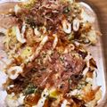 ゴーマ's cooksnap of when they made 山芋とキャベツだけ！大満足お好み焼き！.