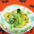龍青空ママ's cooksnap of when they made ブロッコリーのちょっと中華風卵とじ.