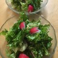 pali's cooksnap of when they made ラディッシュで可愛い❤うさぎ飾り.