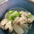 ジェイソンまま's cooksnap of when they made 優しい風味【大根と豚のにんにく白だし煮】.
