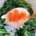 リータ☆'s cooksnap of when they made 温泉卵のせ！●ニラのおひたし●.