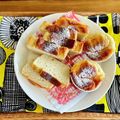 マルんちの丸顔's cooksnap of when they made バナナとヨーグルトの☆速攻ケーキ☆.