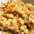 お塩と砂糖's cooksnap of when they made 魚の煮汁で、美味しい炊き込みご飯！.