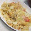 きらり流れ星's cooksnap of when they made キャベ玉炒め.