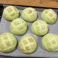 あんこ大好き❤'s cooksnap of when they made 手作りメロンパン～メロンシロップ入り～.