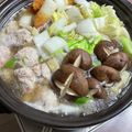 はーくんごーごー's cooksnap of when they made 簡単❇鶏団子と白菜の鍋.