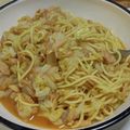 attunIIO's cooksnap of when they made ハズさない味!?白菜とツナのパスタ.