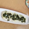 ラリー＆サラ's cooksnap of when they made レンジ2分で！のりのり餅チーズピザ♡.