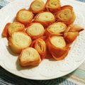 nana_tenjo's cooksnap of when they made 餃子の皮でパリッとパイ.