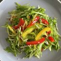 。かのこ。's cooksnap of when they made 水菜サラダ.