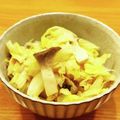 かなりんココりん's cooksnap of when they made レンジで☆キャベツとエリンギのごま和え.