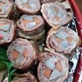 ameうめ's cooksnap of when they made ご飯が進む！にんじんアスパラの牛肉巻き♪.