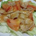 55才のおじさん's cooksnap of when they made 豚こまとトマトだけ！豚トマ炒め♡.