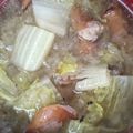 ひぃちゃんひー's cooksnap of when they made 大根おろしと白菜とベーコンのスープ.