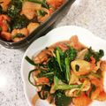 himeKK's cooksnap of when they made 鶏肉とほうれん草のオイスターソース炒め.