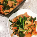 himeKK's cooksnap of when they made 鶏肉とほうれん草のオイスターソース炒め.