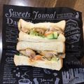クックACFV0H☆'s cooksnap of when they made 満足度200％♡至福のチキンサンドイッチ.