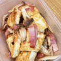 summer813's cooksnap of when they made 木綿豆腐･きのこ･ベーコンバター醤油焼き.