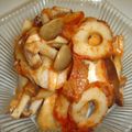 さつこちゃん's cooksnap of when they made 気軽に♪ちくわときのこの☆韓国風和え物.