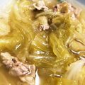 クックGW9ZS1☆'s cooksnap of when they made お腹にやさしいキャベツと豚バラ肉のスープ.