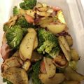 やーしー's cooksnap of when they made さつまいもとブロッコリーのホットサラダ.