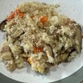 ainame0954's cooksnap of when they made 豚バラ・人参・干椎茸の炊き込みご飯.