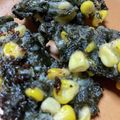 うたし's cooksnap of when they made ～ヒット☆コーンとワカメのかき揚げ～.
