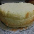 おかって菜園's cooksnap of when they made 完全版　スポンジケーキ　12cm.