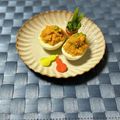 yesmama's cooksnap of when they made お正月 キャラおかず＊ちくわで門松.