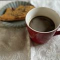 yesmama's cooksnap of when they made 黒豆煮汁でほっこりカフェラテ♬♬.