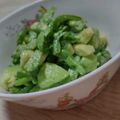 よっクマごん's cooksnap of when they made 苦くない！春菊とアボカドの簡単サラダ.