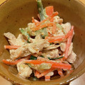ゆうゆう715's cooksnap of when they made ☆簡単☆鶏ささみとお野菜のごまマヨ和え.