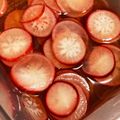 クックCTUCUP☆'s cooksnap of when they made ほんのりピンクのラディッシュの甘酢漬け.