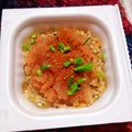 めぐ＊ぴぃ's cooksnap of when they made つぶつぶ納豆たらこ（めんたい）.
