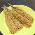 ちえたろう's cooksnap of when they made フライパンで簡単☆鯵のごま衣焼き.