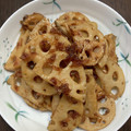240915's cooksnap of when they made お正月のおせちに。おかかきんぴら蓮根.