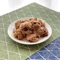 キンプリ's cooksnap of when they made バナナとPBで米粉のチョコチップクッキー.