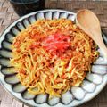 在宅勤務のおじさん's cooksnap of when they made 神戸発祥のそばめし!本場の味をどうぞ!!.
