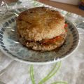 クック49L4Ho☆'s cooksnap of when they made モス風☆きんぴらライスバーガー.