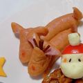 cookyu_⑅♡'s cooksnap of when they made ウインナーでトナカイさん☆クリスマス☆.